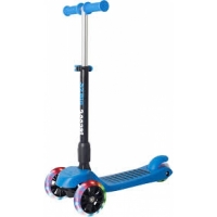 Trotineta cu trei roti pentru copii Albastra Iscoot Blaze Led